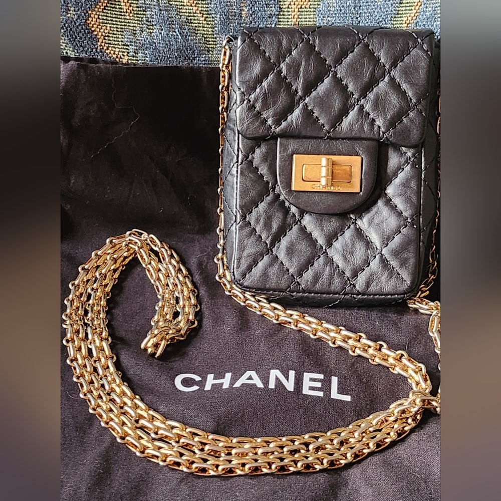 **SOLD** Chanel 2.55 Aged Calfskin Quilted Reissue Collector Bag 2005 Edition